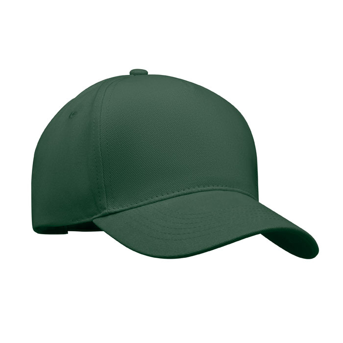 Casquette de baseball promotionnelle à 5 pans Vert fonce